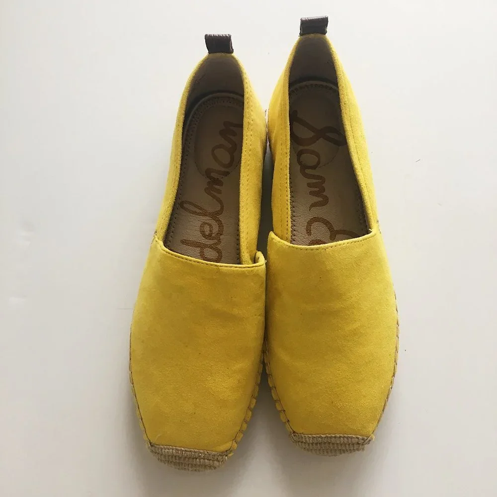 Sam Edelman Khloe Slip-On Espadrille in Lemon Zest